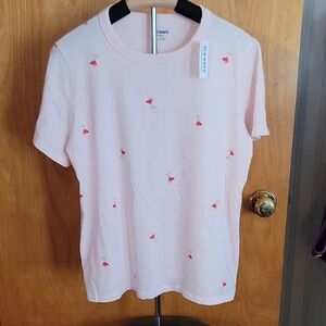 Old Navy Light Pink Tee NWT